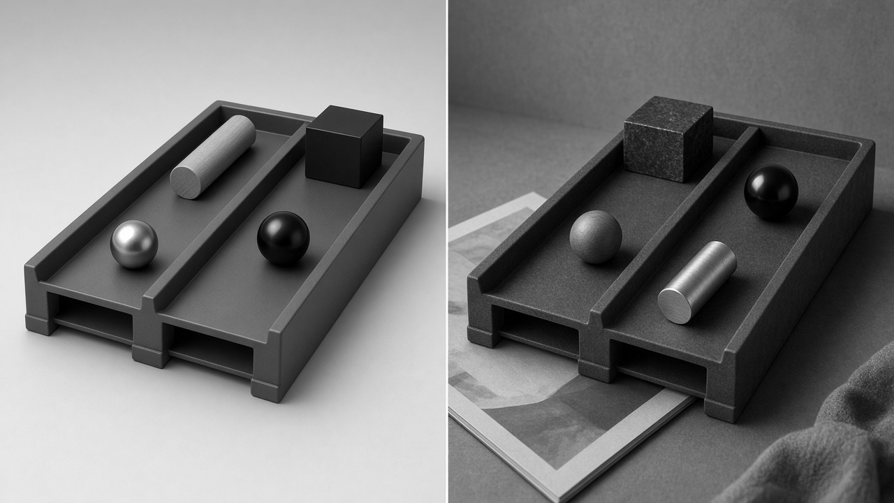 3D: фильтр с двумя лотками, коммерция и разбор