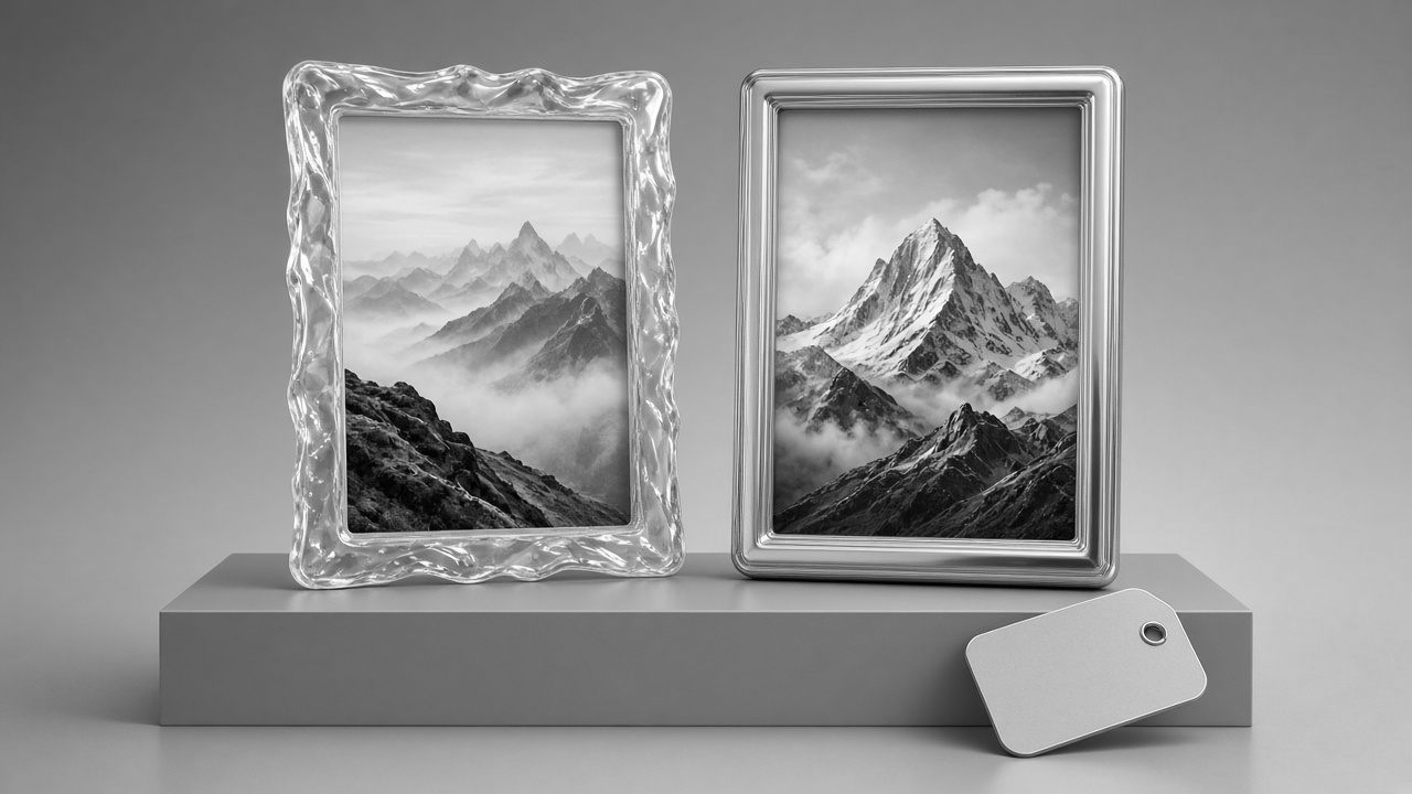 3D: два кадра рядом, черновик и правка, смета, светлый фон